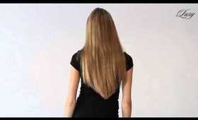 Luxy Hair Extensions Demo - Dirty Blonde #18