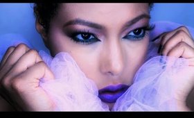 Extended Eyeliner Fierce Makeup Look
