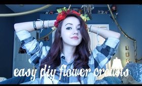 DIY Flower Crowns for Cheap!