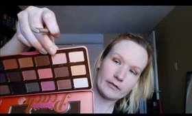 Too Faced Sweet Peach Palette | First Impression and Tutorial