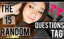 15 Random Questions Tag