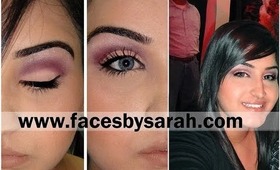 Neutrals with a pop of Purple