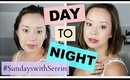 Day to Night Makeup & Outfit #SundayswithSerein | DressYourselfHappy