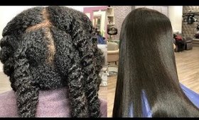 From Curly To Straight Natural Hair Transformations Part 2