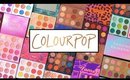 COLOURPOP EYESHADOW PALETTE COLLECTION 2019! 24 DIFFERENT REVIEWS