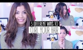 3 Different Ways to Curl Your Hair