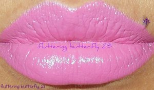 Cotton Candy Pink lip color by Wet-n-Wild Fergie in Penthouse Sweet. flutteringbutterfly23 
