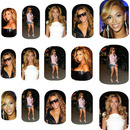 Beyonce Nail Art Decals