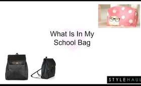 ❤Whats In My School Bag | Pastel Beth ❤