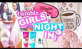 How To Have an AWESOME Sleepover! Tumblr Inspired Sleepover Ideas for Girls Night In!