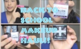 Back To School Makeup Haul!!!