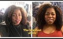 The braid out of life for fine natural hair