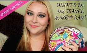 What's in My Travel Make-up Bag? London Edition | SBeauty101