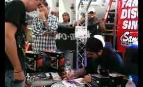 Mike Portnoy meeting my friends 6/12/10 @Sam Ash