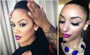 Evelyn Lozada Makeup ♥ Serious Cat Eye With Ombre Lips Tutorial