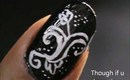 Beautiful ONE MINUTE Nail art- EASY nail designs short nails- tutorial to do at home