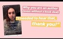 YOU ARE AN AUTHOR, Book Deal or Not (IG Live Replay)