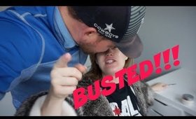 HUBBY GETS BUSTED