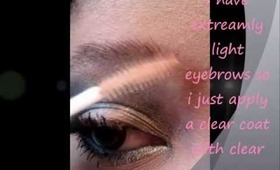 A Matt smokey Eye Look.
