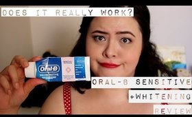 Review: ORAL-B Pro Expert Sensitive Gentle Whitening Toothpaste | Not worth the money?