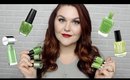 Pantone Greenery Nail Polish Picks!!