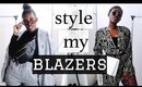 How i style my blazers // janet nimundele