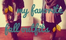 ♡My Favorite Fall Outfits!♡