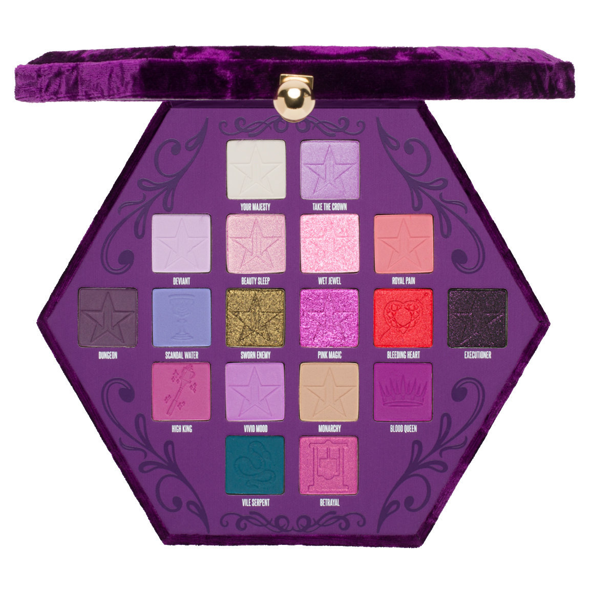 Jeffree Star Cosmetics Blood Lust Palette alternative view 1 - product swatch.