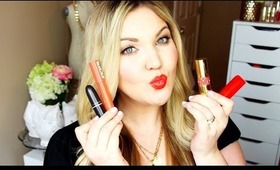 ★ORANGE & CORAL LIPSTICKS + LIP SWATCHES | SPRING 2014★