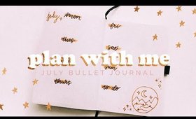 July Desert Theme Bullet Journal in Archer and Olive Notebook| Plan With Me