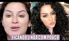 MAQUIAGEM DA PREGUIÇA - MAIS FÁCIL E RÁPIDA NUNCA VI| Duda Fernandes
