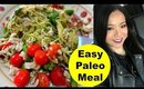 Easy Paleo Diet Meal: Zucchini Noodles | Daily Vlog #17