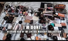 decluttering my entire makeup collection | Serein Wu
