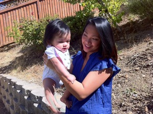 Me & my 6-month old daughter, Alyssa.
Photo taken by my 9-yr old daughter, Alexis.