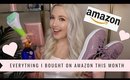 AMAZON | Everything I Bought This Month