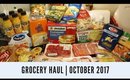 Grocery Haul | October 2017