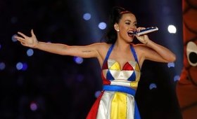 Katy Perry Super Bowl Makeup