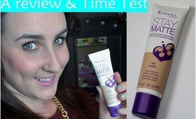 Rimmel Stay Matte Liquid Mousse Foundation Review