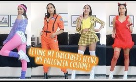 LETTING MY SUBSCRIBERS DECIDE MY HALLOWEEN COSTUME ft. Dollskill