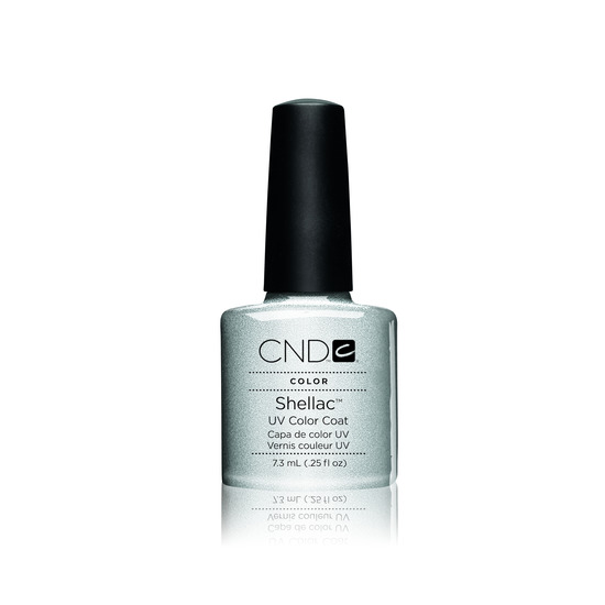 CND Shellac Color Silver Chrome | Beautylish