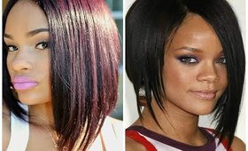 Rihanna Bob Brazilian Lace Wig - WowAfrican