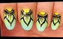 Mandala Inspired nail art