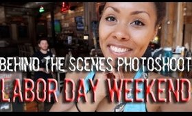 LABOR DAY WEEKEND | Behind the Scenes Photoshoot | AshstarVlog