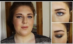 Navy Eyes and Nude Lips | Just Me Beth