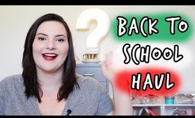Back To School Haul (for Study Abroad) | OliviaMakeupChannel