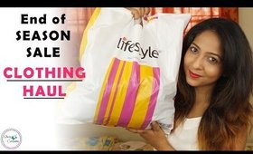 HUGE Clothing Haul | Lifestyle , Jabong & Forever 21 | India (End of Season Sale)