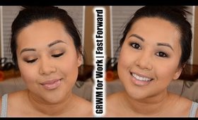 GRWM for Work feat. Too Faced Semi Sweet Palette  - Fast Forward Style | FromBrainsToBeauty