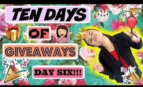 Ten Days Of Giveaways: Day Six || Sassysamey