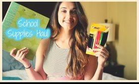 School Supplies Haul & Update!