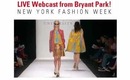 Fashion Week Live Webcast